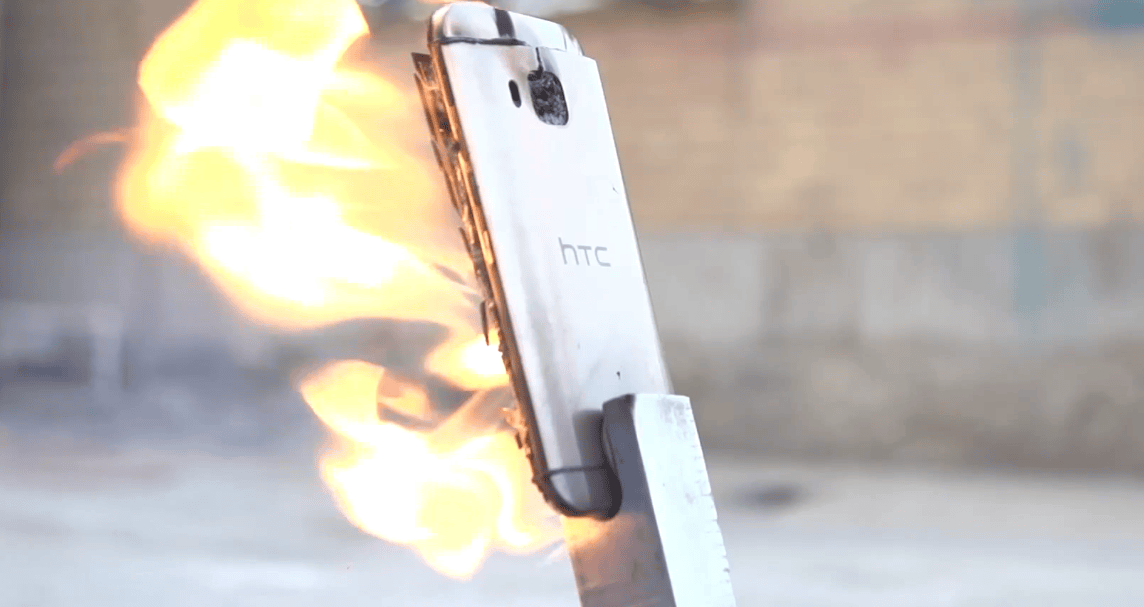 htc-one-m9-fire-test